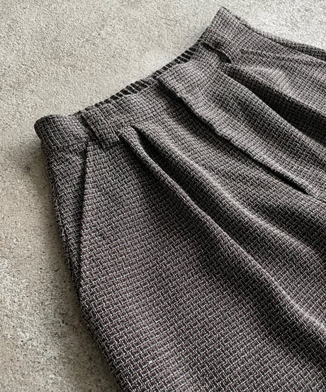 cocoon tweed pants (set up対応)