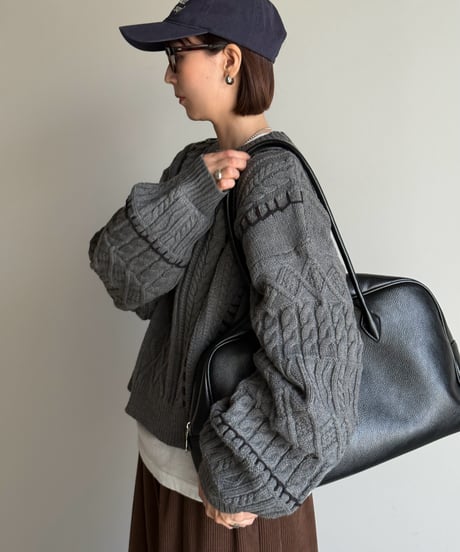 hand stitch cable knit