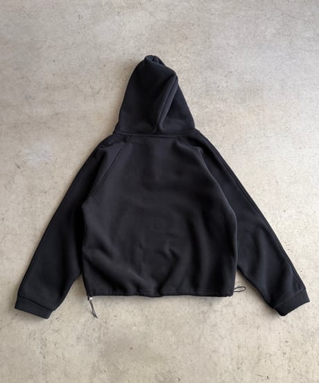 half snap hood sweat