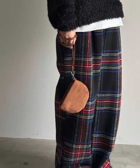 suede mini strap bag