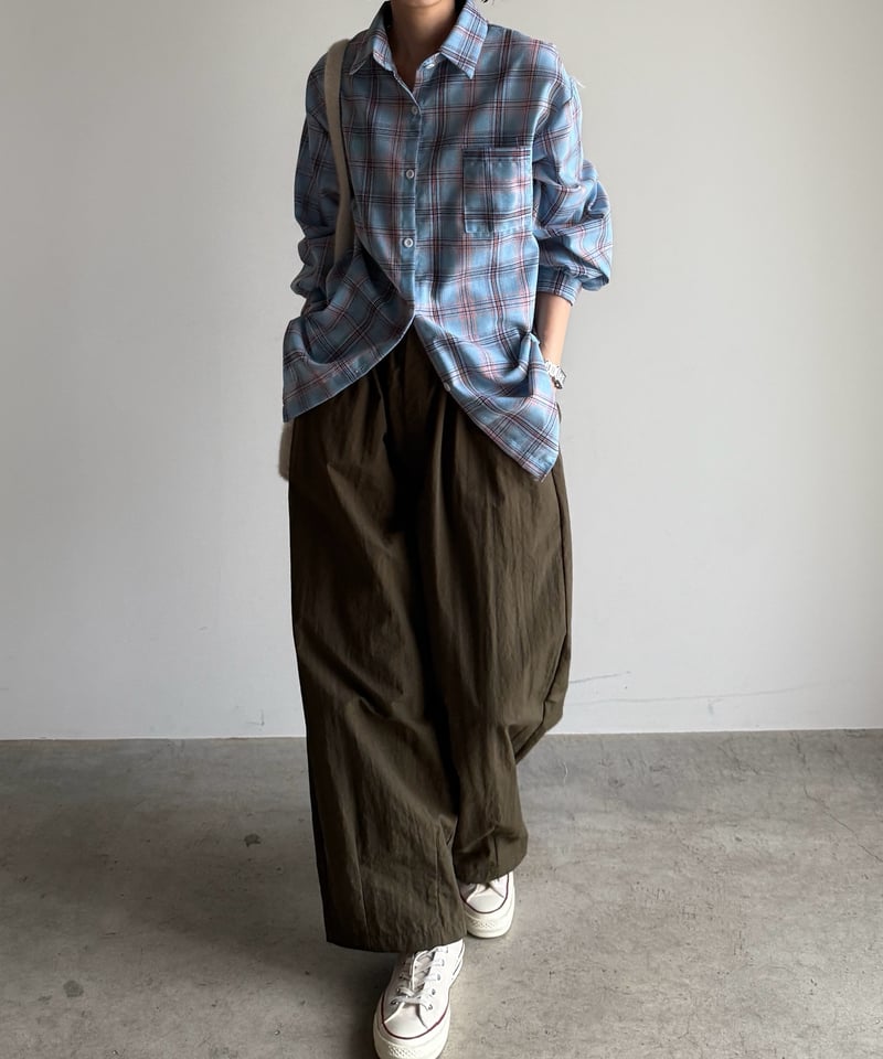 PEAK■(W)Root Zodiac Wide Pants■送料込 Z Supply Dawn Smocked Rib Pant - Light Denim