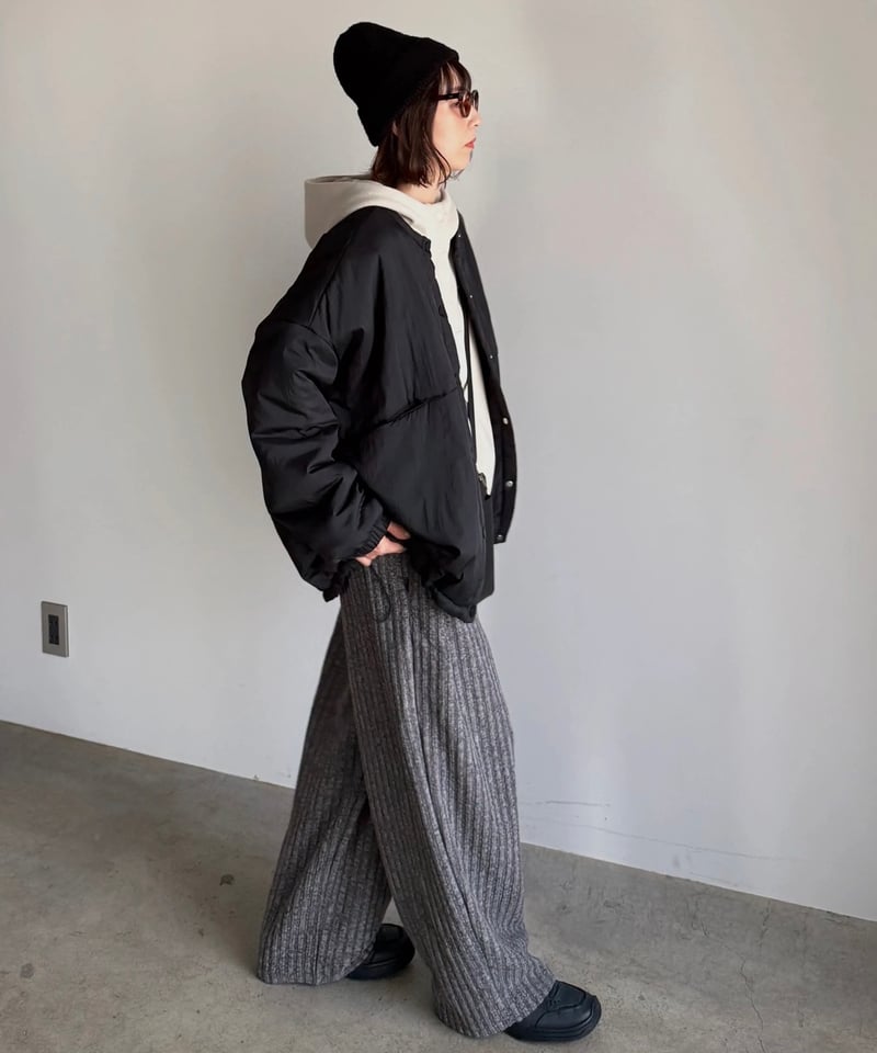 half snap hood sweat | ARULLE