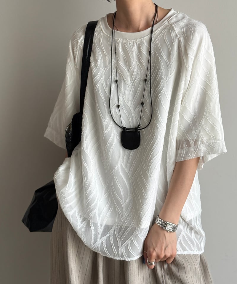 sheer docking cut sew | ARULLE