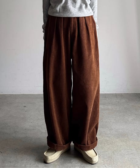 wide corduroy pants