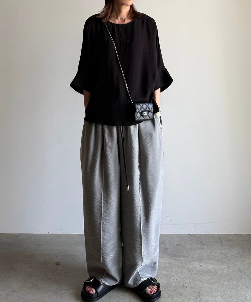 パンツ shine luxury layered pants layered side line pants【9月下旬〜10月初旬】 | ARULLE