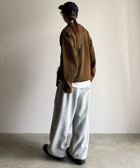 diver crew neck knit