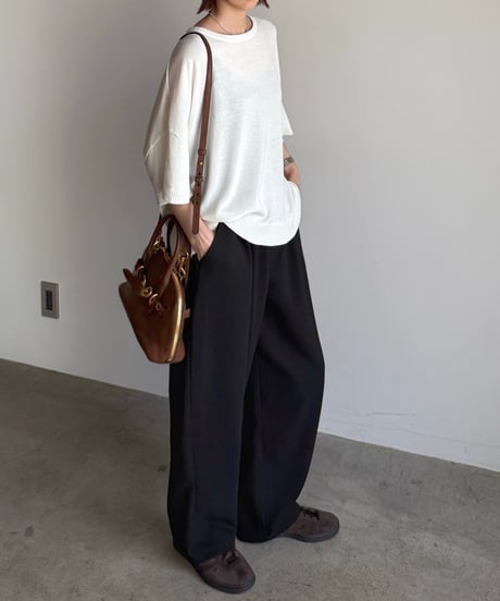 cocoon tweed pants (set up対応)