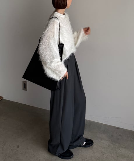 feather top pullover