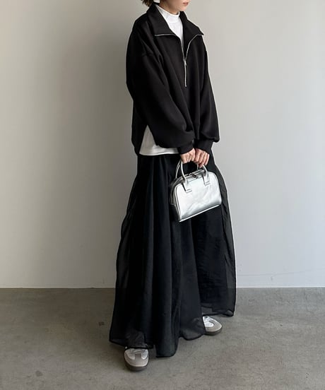 organdy flare skirt