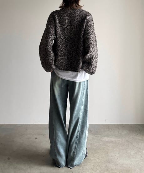 marble color knit