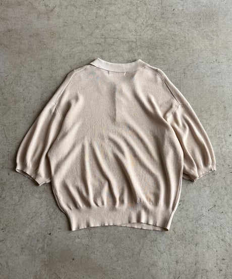 summer knit polo