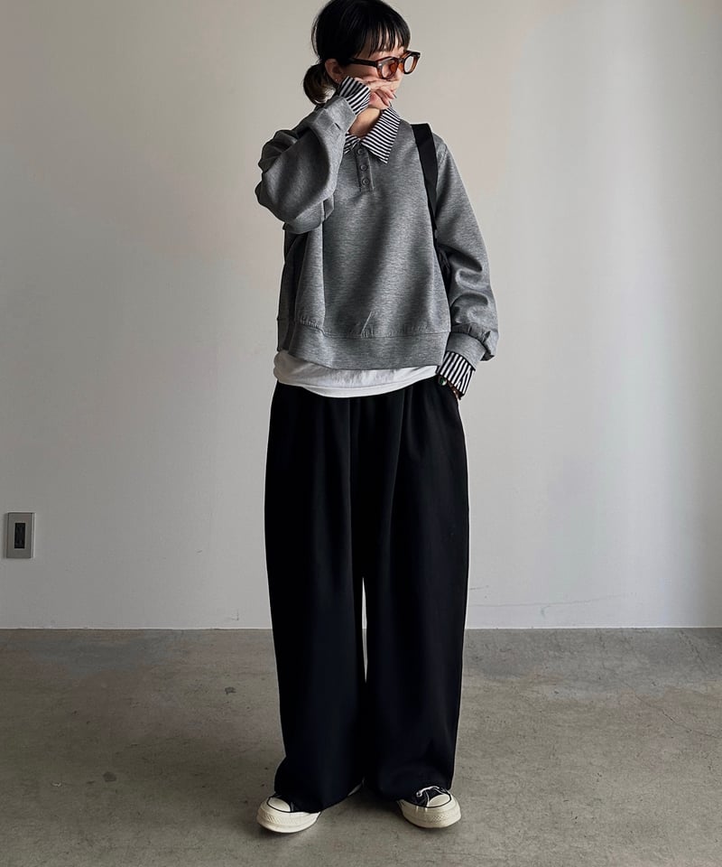 Uhr（ウーア）の「＜Uhr＞ワッフルギャザーヘムパンツΨ（その他パンツ）」 - WEAR