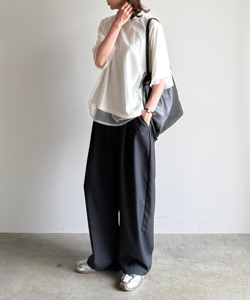 トップス ARULLE tulle docking cut sew tulle docking cut sew | ARULLE