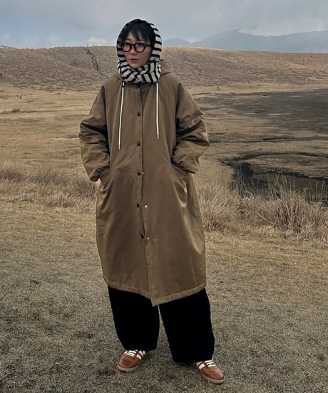 【POPUP】inner cotton casual coat