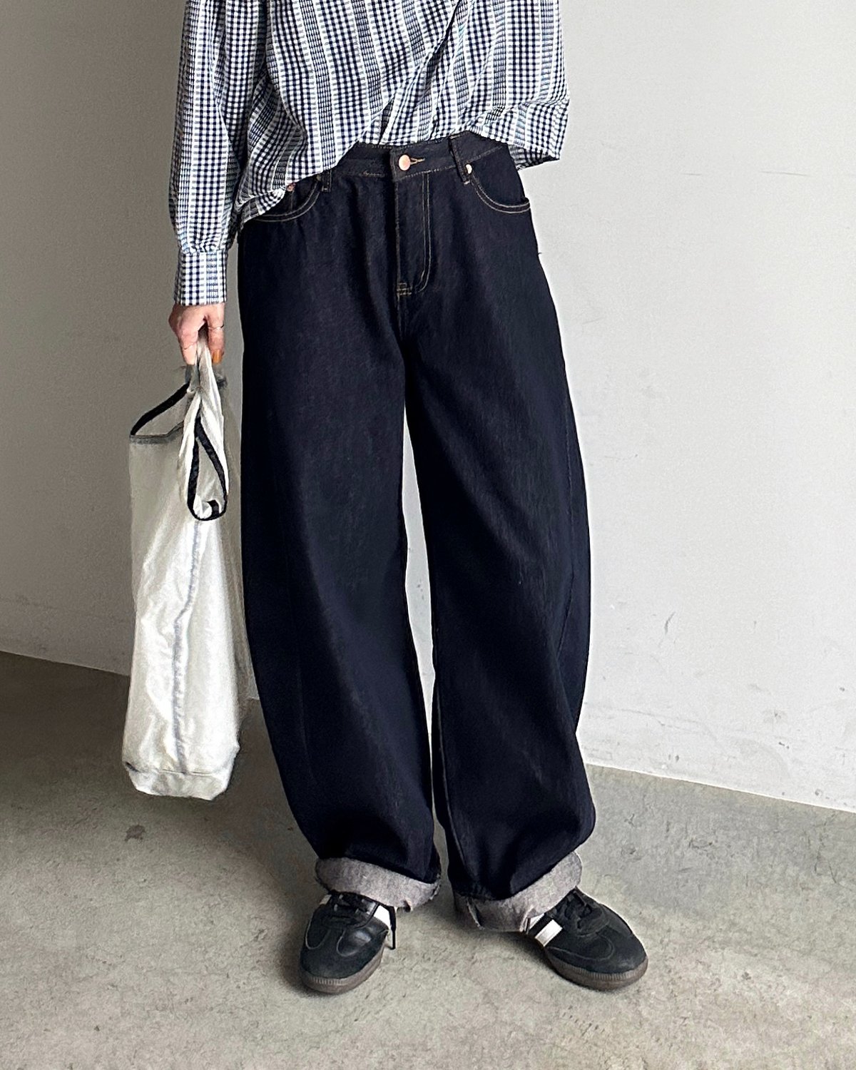 casual curve denim【一部予約】 | ARULLE