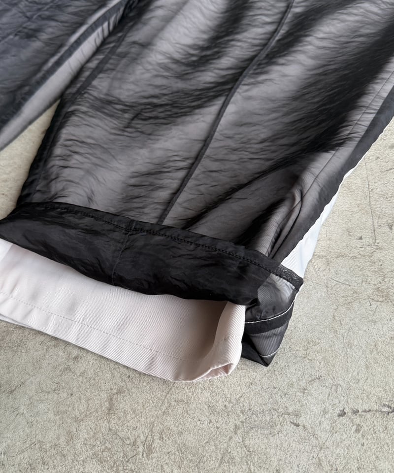 layered side line pants | ARULLE