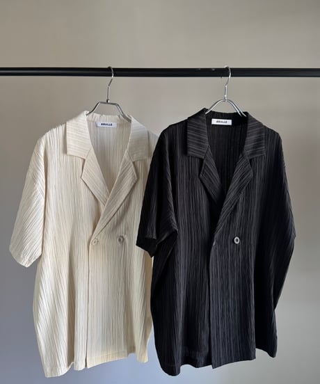 tailored double button shirt