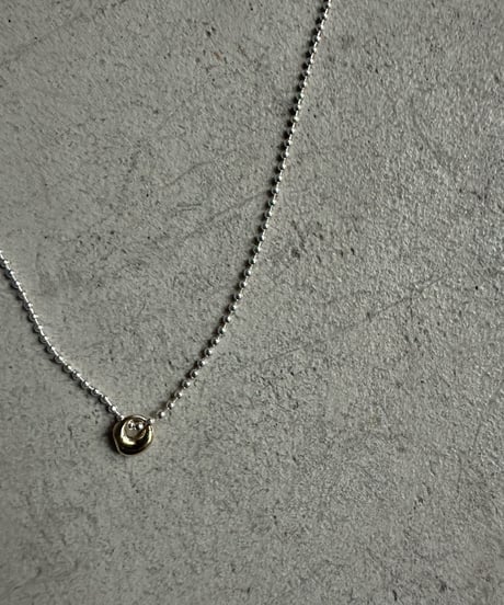 ball chain motif necklace【予約商品】