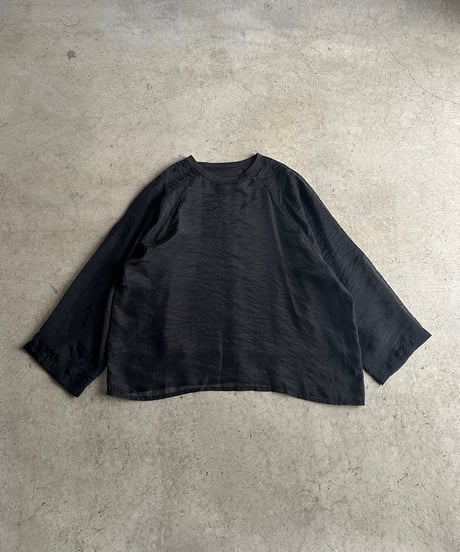 sheer layered pullover