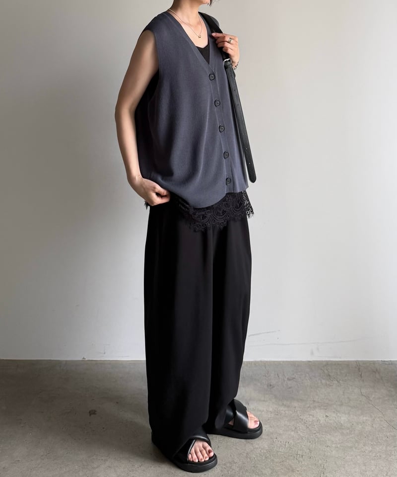 drape wrap pants (set up対応) | ARULLE