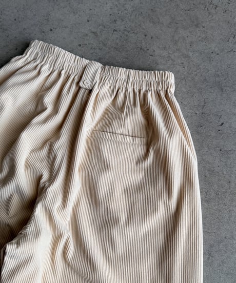 【POPUP】loose tapered corduroy pants