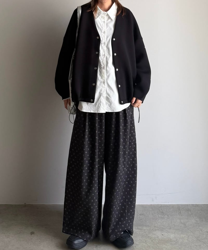 front snap diver cardigan | ARULLE