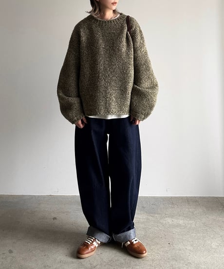 marble color knit