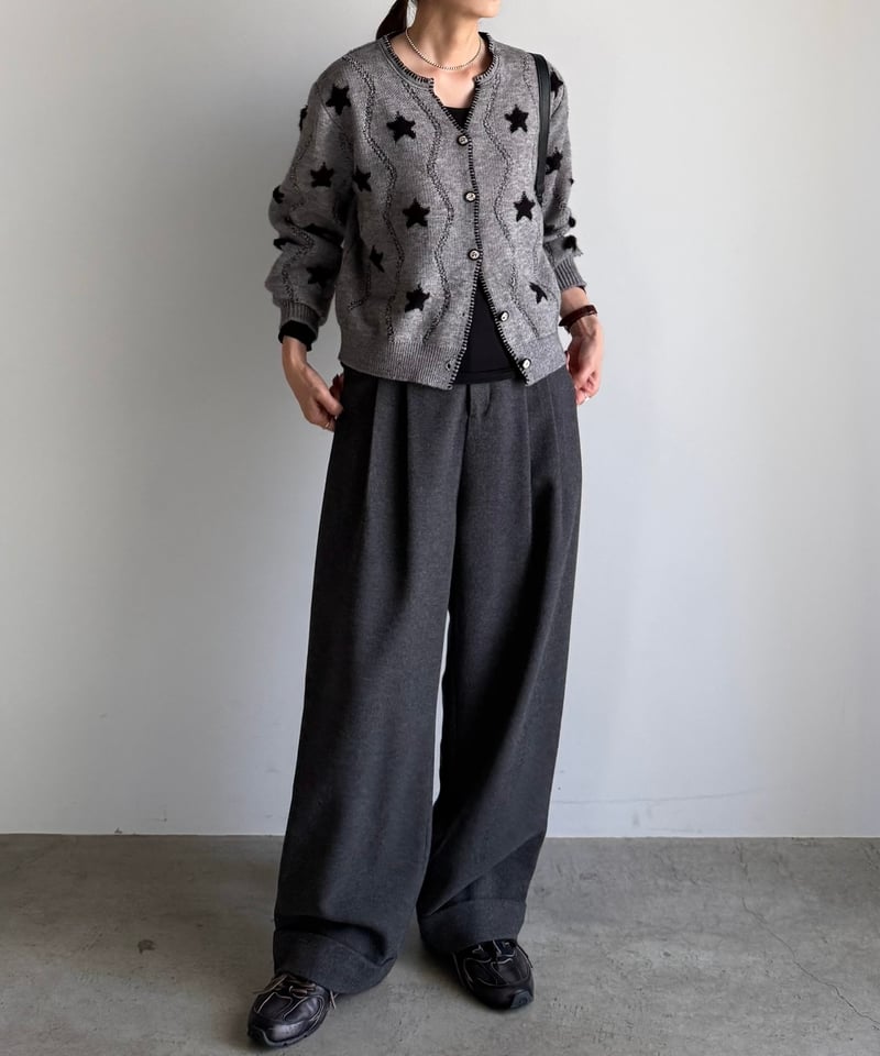roll up warm slacks〈plain〉 | ARULLE