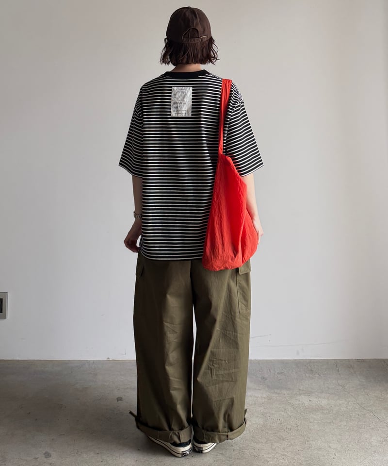 back tag border t-shirt | ARULLE