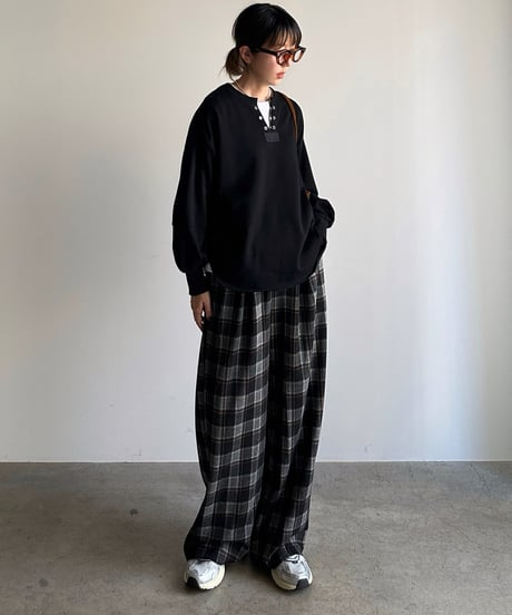 eyelet skipper pullover