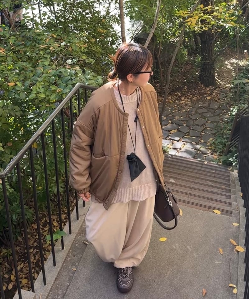 美品 ARULLE ☆ Inner Cotton Light Jacket inner cotton light jacket | ARULLE