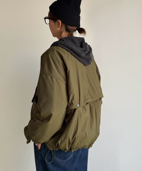 【POPUP】inner cotton light jacket
