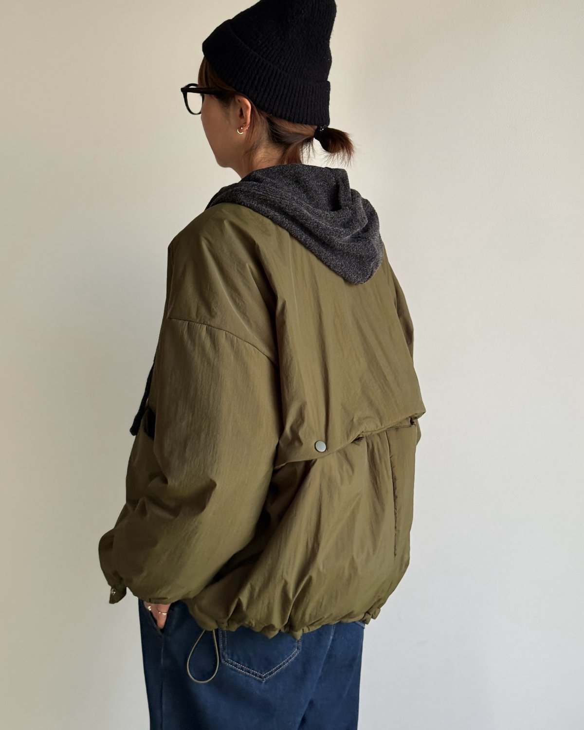 美品 ARULLE ☆ Inner Cotton Light Jacket inner cotton light jacket | ARULLE