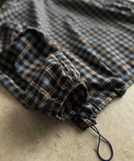 pattern hoody shirt