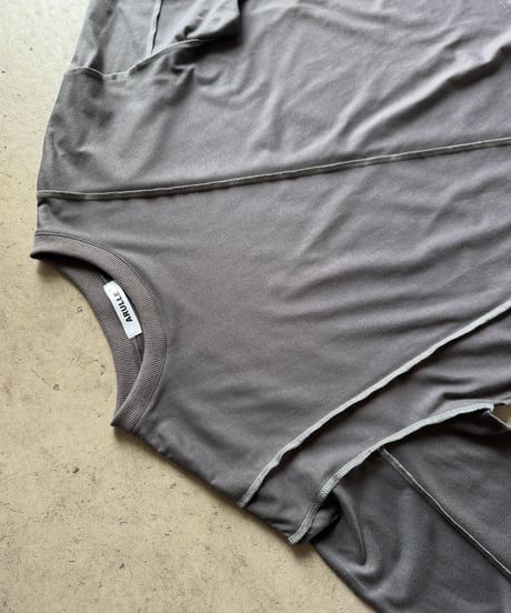 lock stitch long t-shirt
