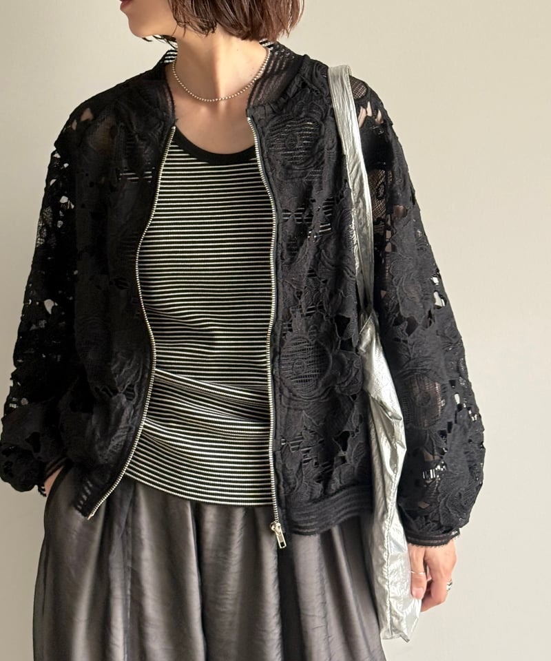 racy zip jacket【予約商品】 | ARULLE