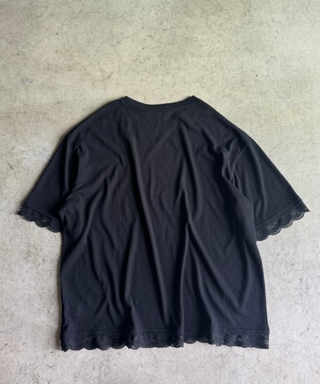 point lace big pullover