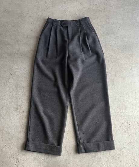 roll up warm slacks〈plain〉