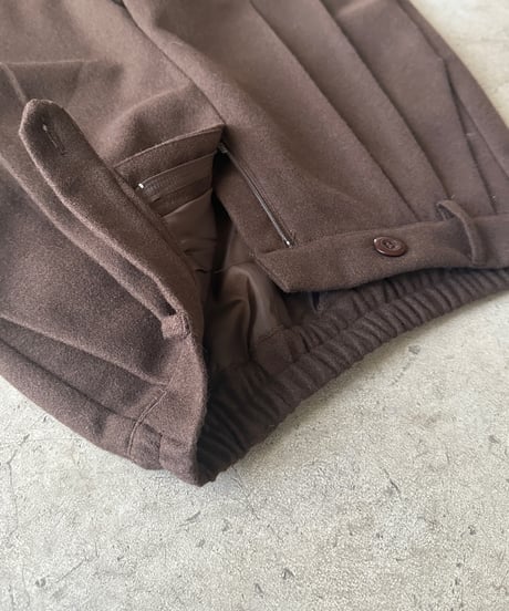 roll up warm slacks〈plain〉