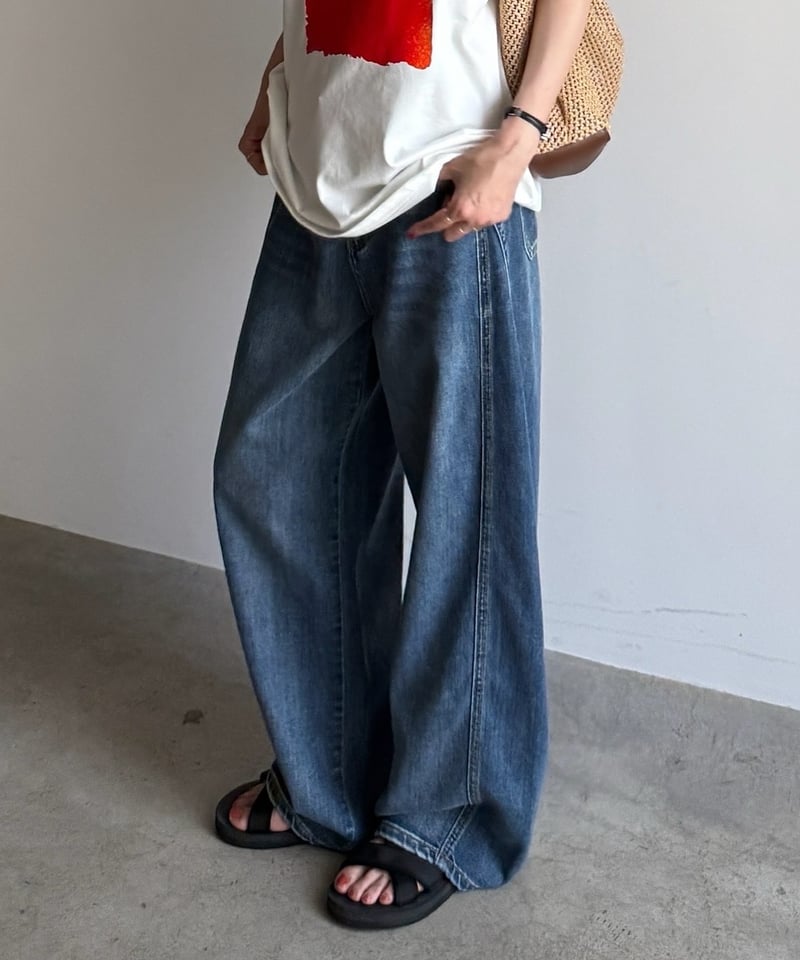 curve soft denim | ARULLE