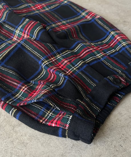 【POPUP】roll up warm slacks〈check〉