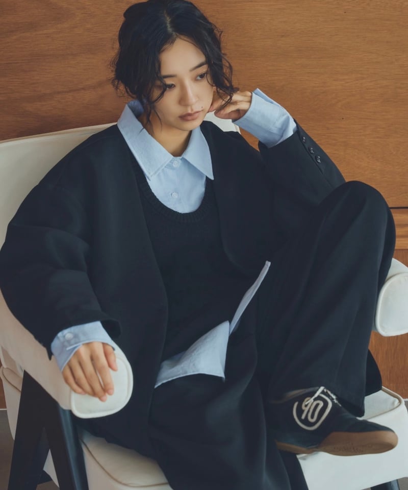 ジャケット・アウター collarless cocoon jacket collarless cocoon jacket (set up対応)【予約商品】 | ARULLE