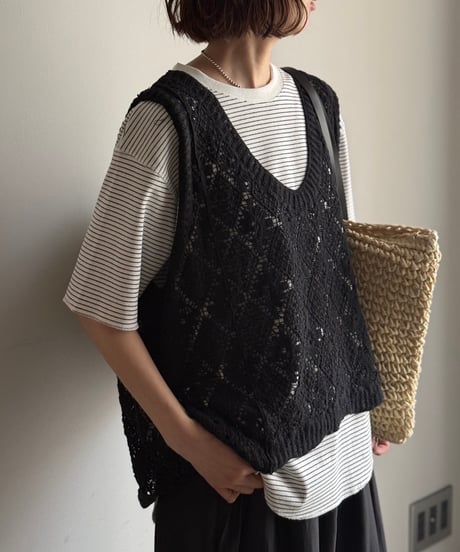 round tail rib t-shirt