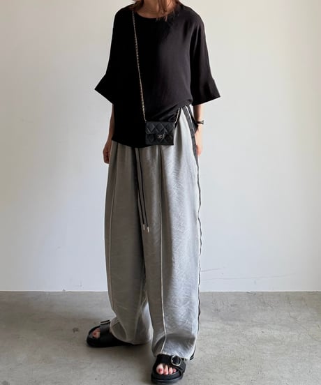 layered side line pants
