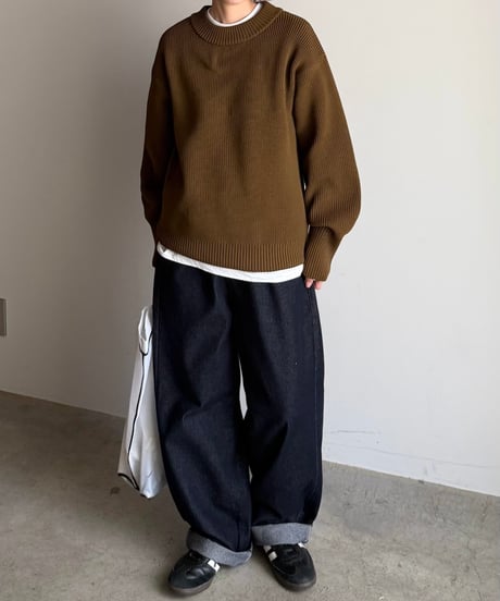 diver crew neck knit