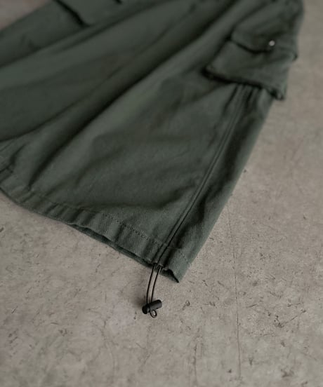 military denim skirt