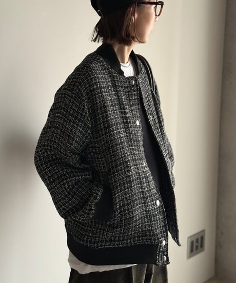 tweed stadium jacket
