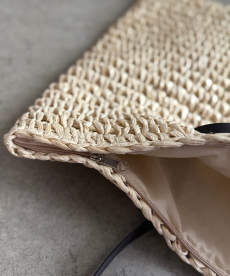 straw tote bag