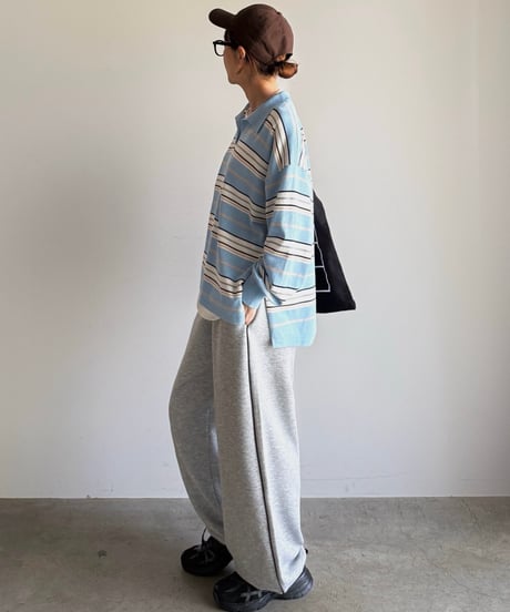 border knit lager shirt