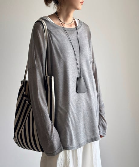 sheer loose cut sew